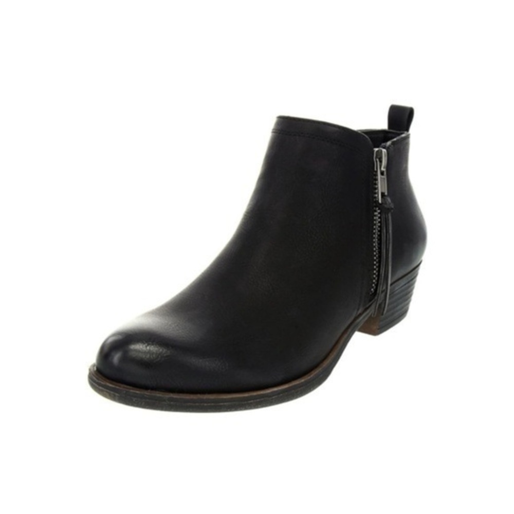 London Fog Black Ankle Boots